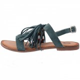 Sandale dama, din piele naturala, Gioseppo, 29267-N1-12, turcoaz