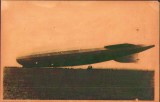 HST 368S Dirijabil Graf Zeppelin LZ 127 pe insula Csepel 1931 Ungaria