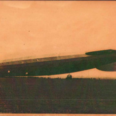 HST 368S Dirijabil Graf Zeppelin LZ 127 pe insula Csepel 1931 Ungaria