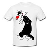Tricou &quot; Sylvester cat cartoon &quot;