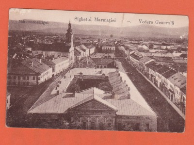 AMS @ - ILUSTRATA SIGHETUL MARMATIEI - VEDERE GENERALA, NECIRCULATA foto