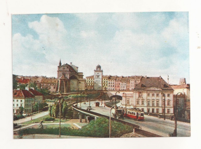 FA68-Carte Postala-POLONIA - Varsovia, Autostrada, necirculata