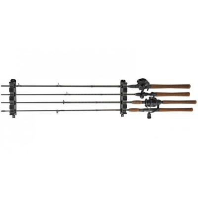 Suport de Perete pentru Lansete Berkley Horizontal BRMH4 Rod Rack 4 Posturi foto