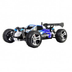 Masinuta cu Telecomanda WLtoys A959, Scara 1:18, 50km/h Off Road Buggy 4x4, Albastru foto