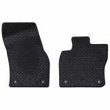 vidaXL Covor pentru mașină 2 pcs Negru Cauciuc 42029094