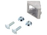 Colțar FATH pentru profile - Aluminiu, 42mm x 41mm