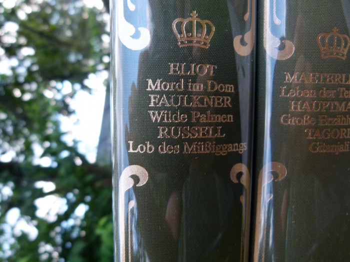Eliot, Russell, Faulkner
