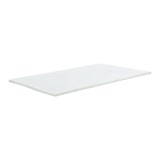 Cumpara ieftin Saltea topper Casmeriane material alb spuma cu memorie 150x200x5 cm