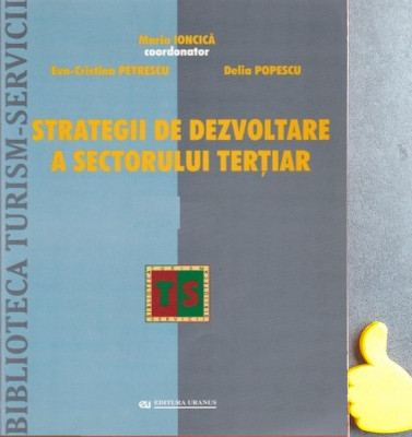 Strategii de dezvoltare a sectorului tertiar Maria Ioncica Delia Popescu foto