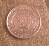 C50 - Moneda foarte veche - Bosnia si Hertegovina - 20 fening - 1998, Europa