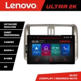 Navigatie Toyota Prado 2010-2013 N-347 ecran 13&quot; 2K 8+128 Android Waze USB Navigatie 4G 360 Toslink Youtube Rad CarStore Technology