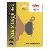 SBS - plăcuțe de fr&acirc;nă 702SI - Offroad &amp; ATV [Sinter / Carbon]