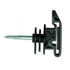Izolator pentru fir și bandă gard electric &ndash; set 25 bucăți