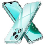 Husa Honor 400 Lite Techsuit Shockproof Clear Silicone, transparenta