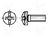 Surub M3, otel, 5mm, cap buton, BOSSARD, M3X5/BN1435