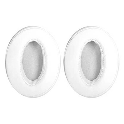 Set 2 bureti Edman pentru casti Sennheiser HD 4.50BT, HD 4.50BTNC, HD 4.40BT, HD 458BT, HD 350BT, HD 4.30G, HD 4.20, Piele ecologica, Alb foto