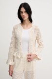 Hoss Intropia cardigan culoarea bej, light, 6319513
