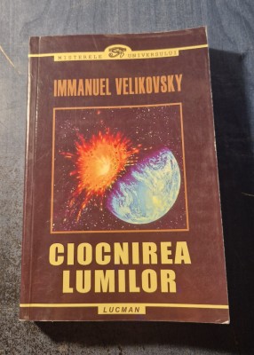 Ciocnirea lumilor Immanuel Velikovski foto