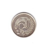 Moneda Cipru 1 cent 1991, stare buna, curata