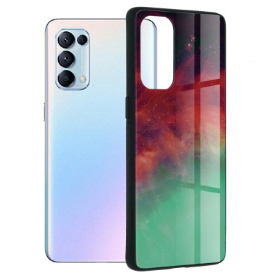 Husa pentru Oppo Reno5 Pro 5G - Techsuit Glaze Series - Fiery Ocean foto