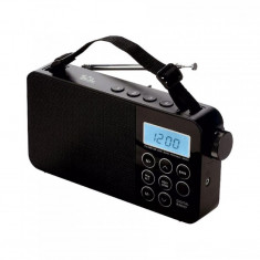 Radio digital AM/FM/SW, ceas LCD, functie alarma, temporizator oprire foto
