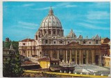 bnk cp Vatican - Biserica Sf Petru - uzata - circulata spre Romania 1973