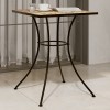 VidaXL Masă de bistro, cărămiziu, 60x60x74 cm, ceramică, model mozaic 4003392
