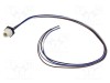Conector M12 tată 5 pini 2A 60V IP67 drept cablu 0,5m LUTRONIC