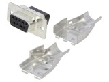 Conector D-Sub 9-Pin Mamă HDP-20 Fără Contacte Ecranat, TE Connectivity