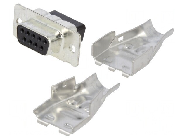 Conector D-Sub 9-Pin Mamă HDP-20 Fără Contacte Ecranat