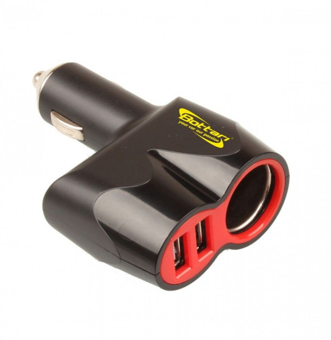 Priza Auto cu USB Bottari