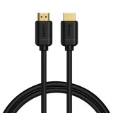 CABLU video Baseus HD Series, HDMI (T) la HDMI (T), rezolutie maxima 4K UHD (3840 x 2160) la 30 Hz, conectori auriti, 8m, negru &quot;CAKGQ-E01&quot; (timbru ve