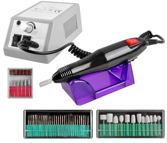 Set manichiura si pedichiura,freza unghii electrica + 54 capete