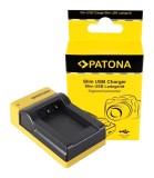 Patona Slim micro-USB incarcator pentru Sony NP-BX1 BX BX1 NP-BX1 Cybershot DSC HX300 DSC HX50V DSC RX1