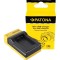Patona Slim micro-USB incarcator pentru Sony NP-BX1 BX BX1 NP-BX1 Cybershot DSC HX300 DSC HX50V DSC RX1