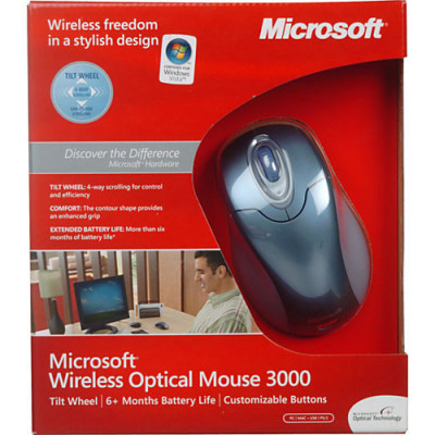Mouse Wireless Microsoft Optical 3000 foto