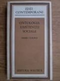 Ontologia existentei sociale - Georg Lukacs