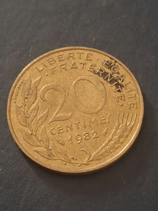 20 centimes 1982 franta