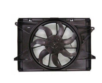 GMV radiator electroventilator Chrysler Pacifica Hybrid, 2016-, motor 3.6 V6, benzina/electric, cutie automata, cu AC, 493 mm; 3 pini foto