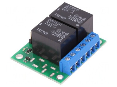 Modul Releu 2 Canale 5V 10A foto