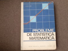 G Ciucu, V. Craiu PROBLEME DE STATISTICA MATEMATICA -