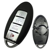 Carcasa cheie Nissan 3 +1 buton panica