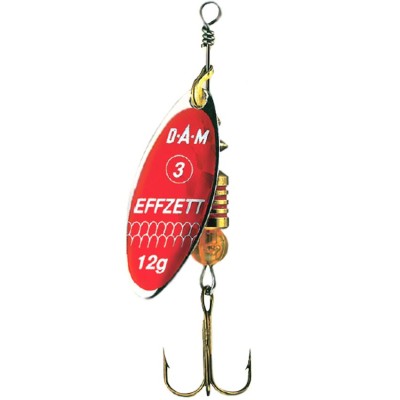 Rotativa DAM Effzett Predator Nr.0, Reflex Red, 3g foto