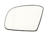 Geam oglinda exterioara cu suport fixare Mercedes Clasa Ml (W164), 07.2005-2008; Clasa R (V251), 09.2005-04.2010, partea Stanga, incalzit; sticla asf