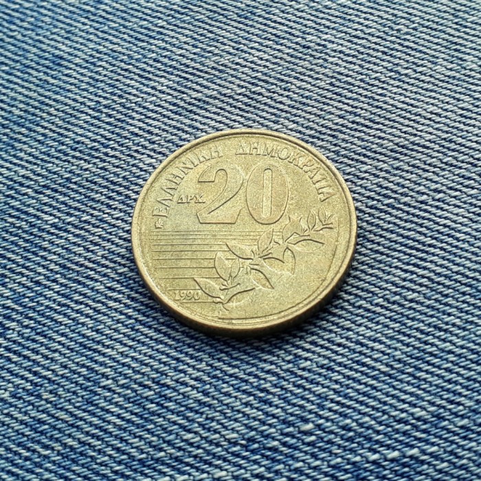 20 Drahme 1990 Grecia