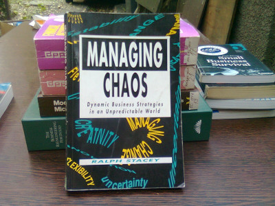 Managing chaos - Ralph Stacey (Gestionarea haosului) foto