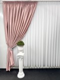 Draperie baroc, roz