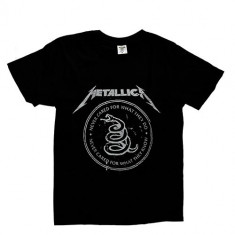 Tricou Metallica - Black Album foto