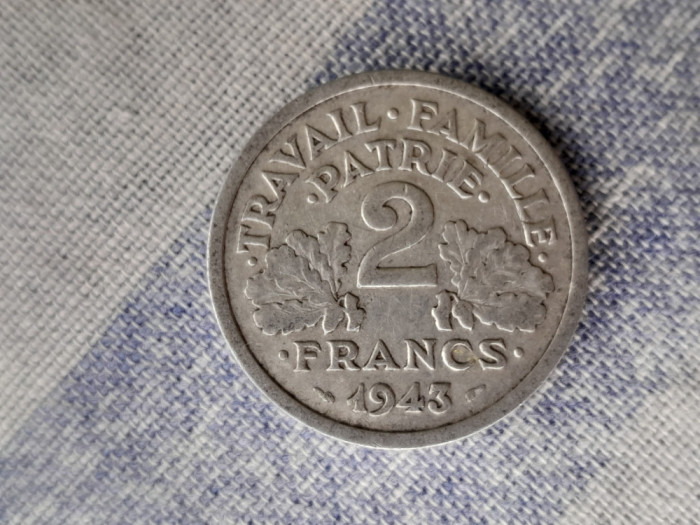 2 FRANCS 1943 -FRANTA