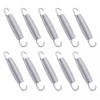 Arc Trambulina 137mm, 200N, Fier Zincat, Argintiu, Set 10 Bucati, vidaXL - Arcuri Extensie, Inlocuire Durabila